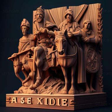 3D model Age of Empires 4 game (STL)